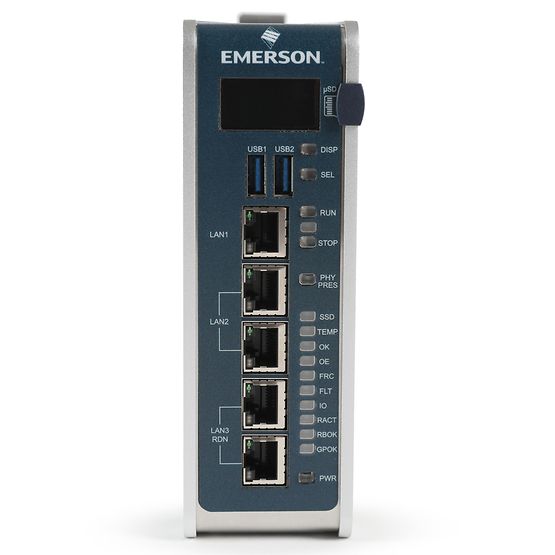 Контроллер PACSystems RX3i CPE400 с энергетическим блоком Emerson